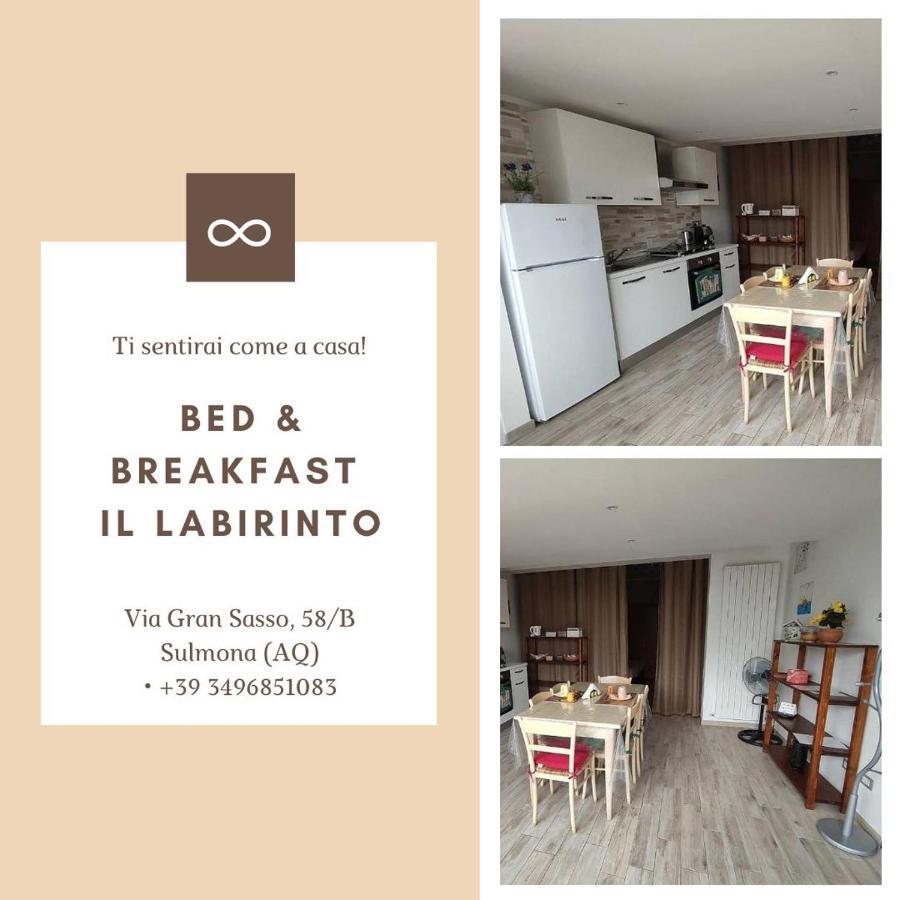 Bed and Breakfast Il Labirinto Sulmona Exterior foto