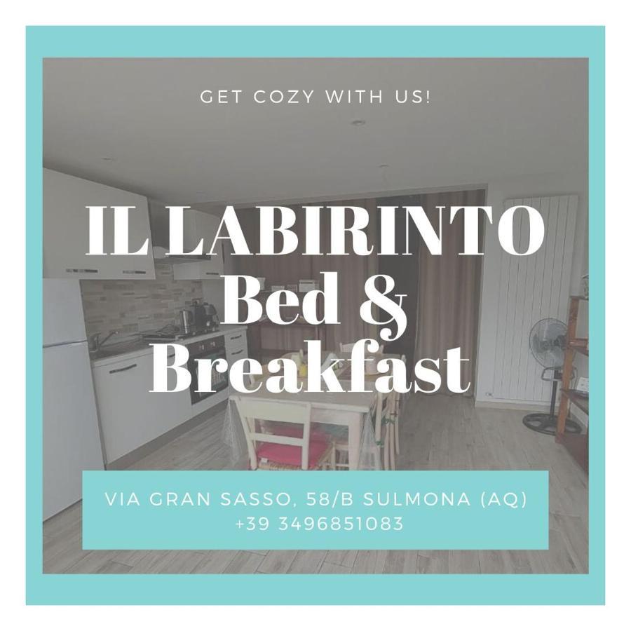 Bed and Breakfast Il Labirinto Sulmona Exterior foto